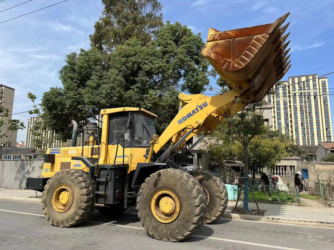 KOMATSU WA470-3 - Pá carregadora de rodas: foto 5 KOMATSU WA470-3 - Pá carregadora de rodas: foto 5