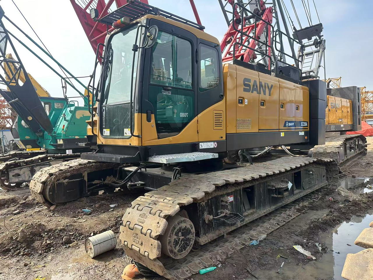SANY 55-ton crawler crane - Guindaste sobre esteiras: foto 1 SANY 55-ton crawler crane - Guindaste sobre esteiras: foto 1