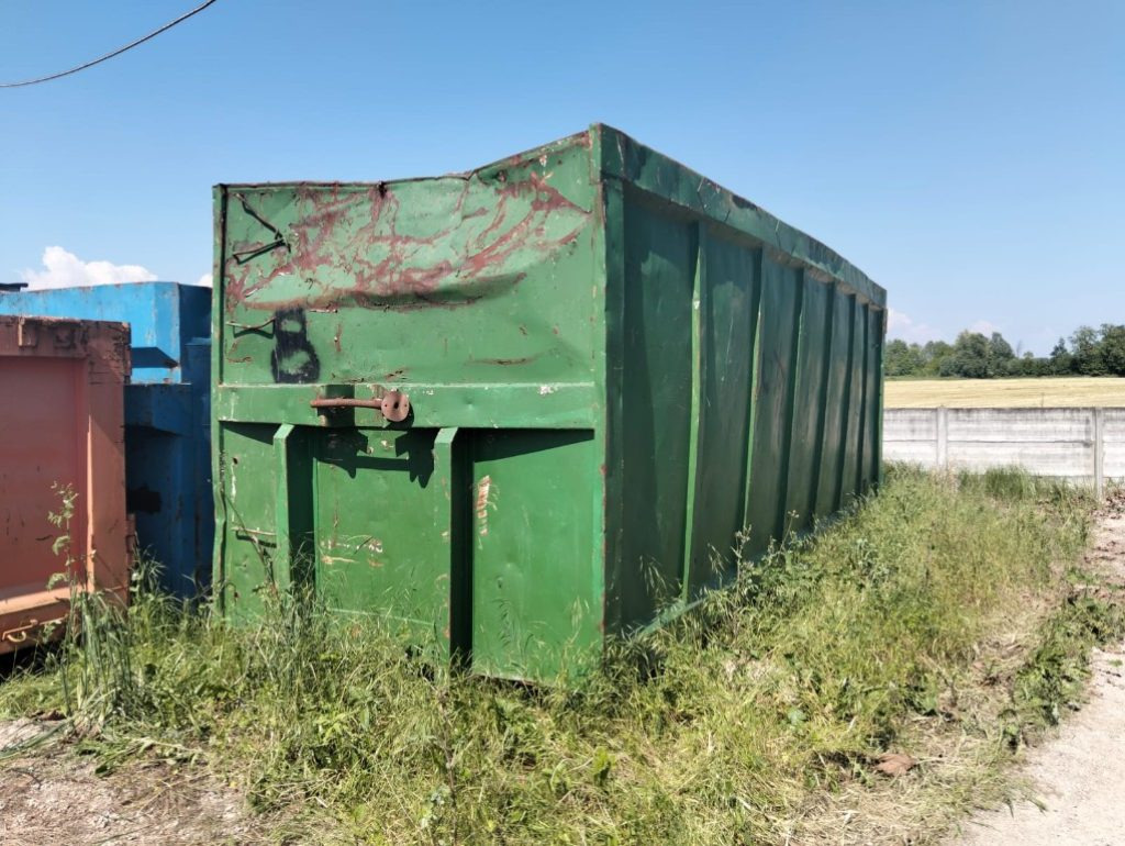 CONTAINER SCARRABILE USATO A CIELO APERTO - Contentor ampliroll: foto 4 CONTAINER SCARRABILE USATO A CIELO APERTO - Contentor ampliroll: foto 4