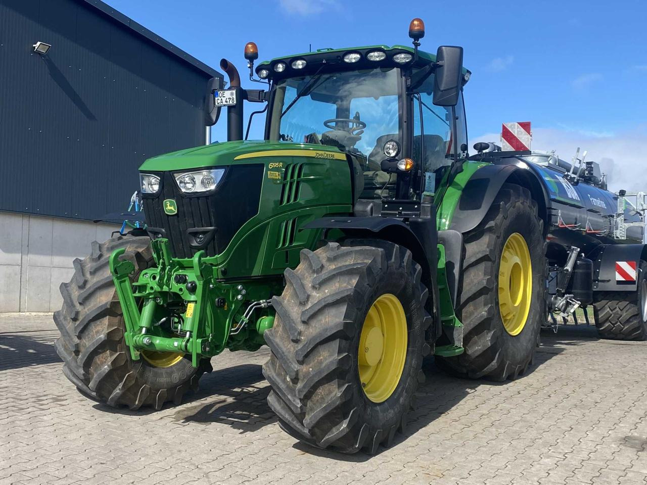 John Deere 6195R - Trator: foto 1 John Deere 6195R - Trator: foto 1