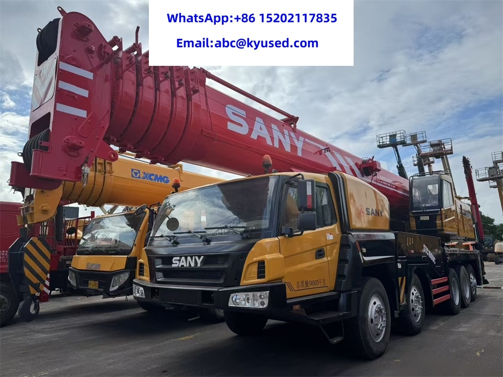 SANY STC1000 STC1300 STC1600 100T 130T 160TON TRUCK MOBILE CRANE - Grua móvel: foto 1 SANY STC1000 STC1300 STC1600 100T 130T 160TON TRUCK MOBILE CRANE - Grua móvel: foto 1