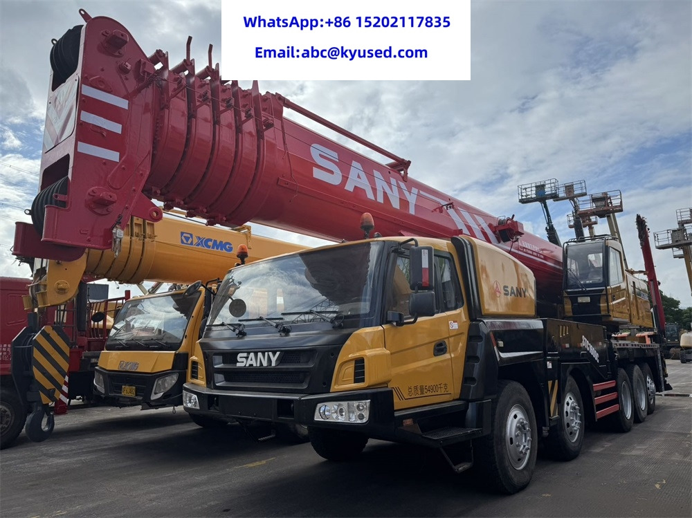 SANY STC1000 STC750 STC500 STC250 STC1300 STC1600 STC800 STC1600 100TON 130T 160T 50T 75T 80TON TRUCK CRANE - Grua móvel: foto 2 SANY STC1000 STC750 STC500 STC250 STC1300 STC1600 STC800 STC1600 100TON 130T 160T 50T 75T 80TON TRUCK CRANE - Grua móvel: foto 2