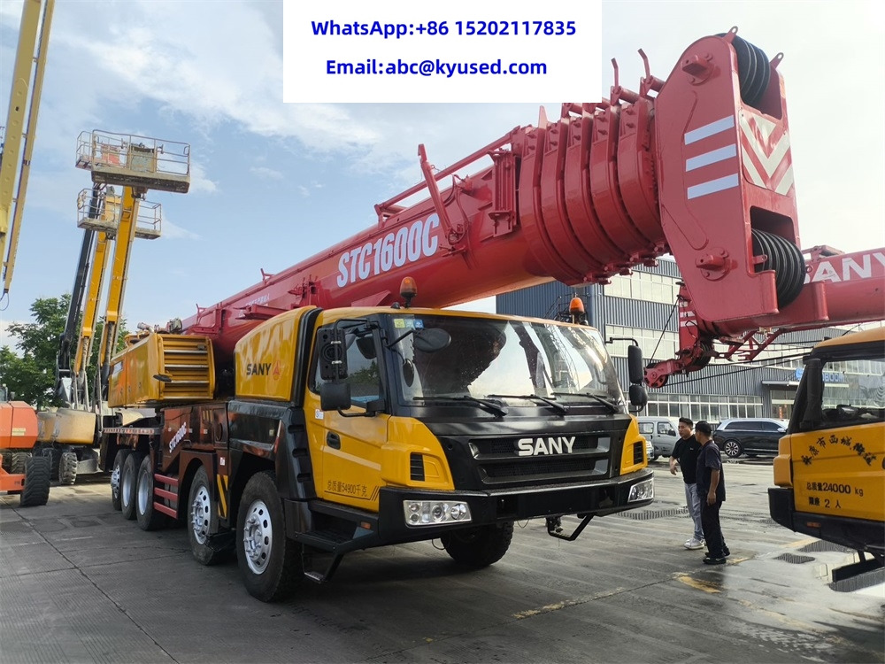 SANY STC1000 STC750 STC500 STC250 STC1300 STC1600 STC800 STC1600 100TON 130T 160T 50T 75T 80TON TRUCK CRANE - Grua móvel: foto 1 SANY STC1000 STC750 STC500 STC250 STC1300 STC1600 STC800 STC1600 100TON 130T 160T 50T 75T 80TON TRUCK CRANE - Grua móvel: foto 1