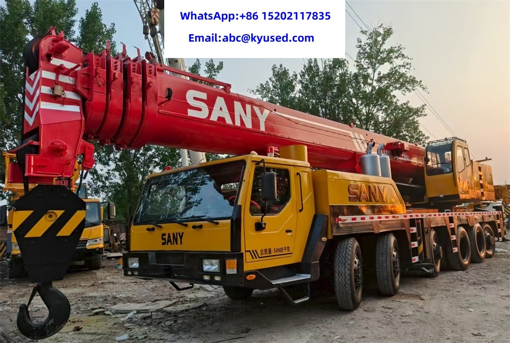 SANY STC1000 STC800 STC750 STC500 STC250 STC350 25TON 35TON 50TON 70TON 75TON 80TON 100TON - Grua móvel: foto 1 SANY STC1000 STC800 STC750 STC500 STC250 STC350 25TON 35TON 50TON 70TON 75TON 80TON 100TON - Grua móvel: foto 1