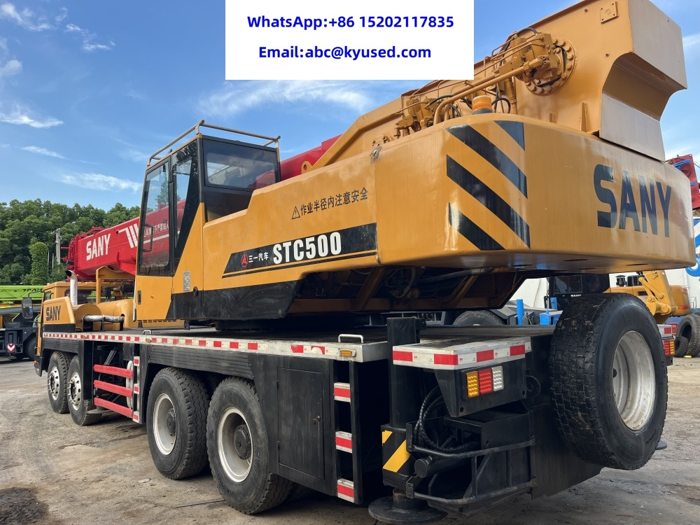 SANY STC500 STC250 STC750 STC800 50TON 25TON 75TON 80TON CRANE - Grua móvel: foto 4 SANY STC500 STC250 STC750 STC800 50TON 25TON 75TON 80TON CRANE - Grua móvel: foto 4