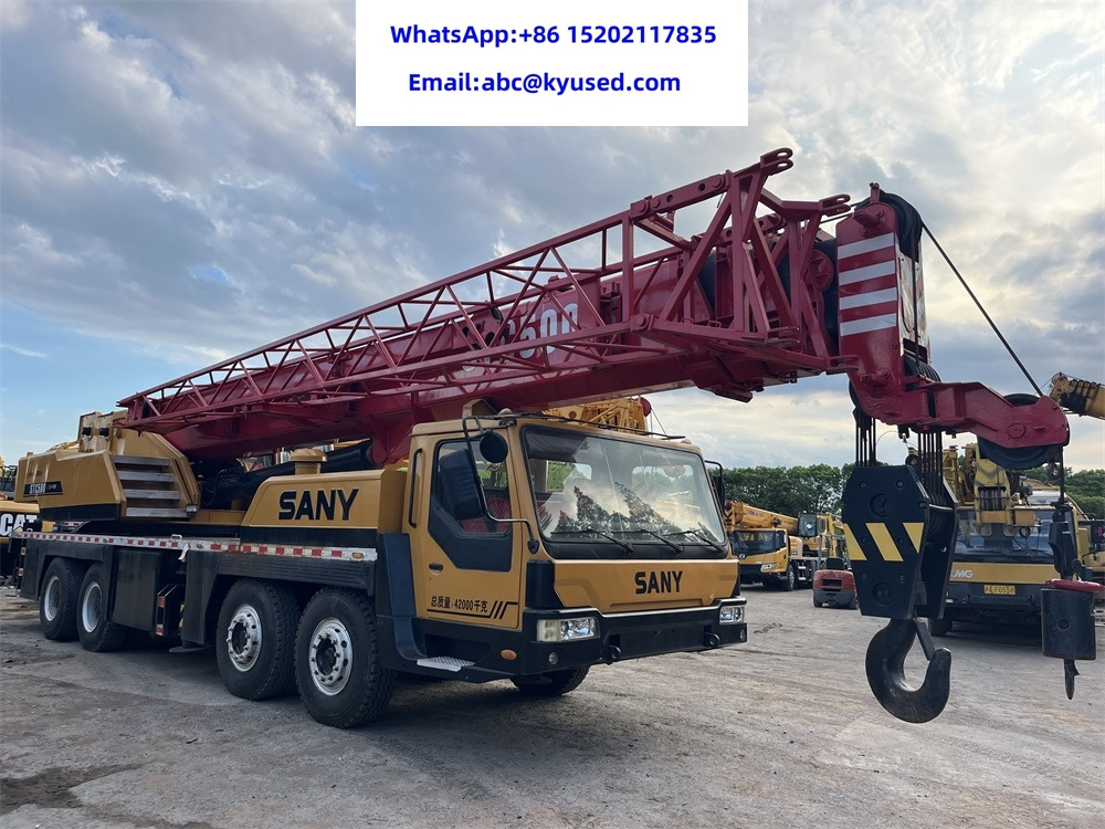 SANY STC500 STC250 STC750 STC800 50TON 25TON 75TON 80TON CRANE - Grua móvel: foto 2 SANY STC500 STC250 STC750 STC800 50TON 25TON 75TON 80TON CRANE - Grua móvel: foto 2