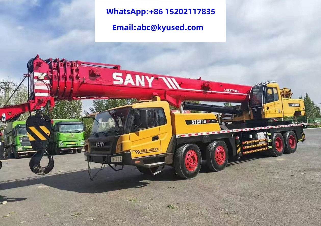 SANY STC800 STC750 STC1000 STC500 STC250 STC130 STC1600 STC1800 - Grua móvel: foto 1 SANY STC800 STC750 STC1000 STC500 STC250 STC130 STC1600 STC1800 - Grua móvel: foto 1
