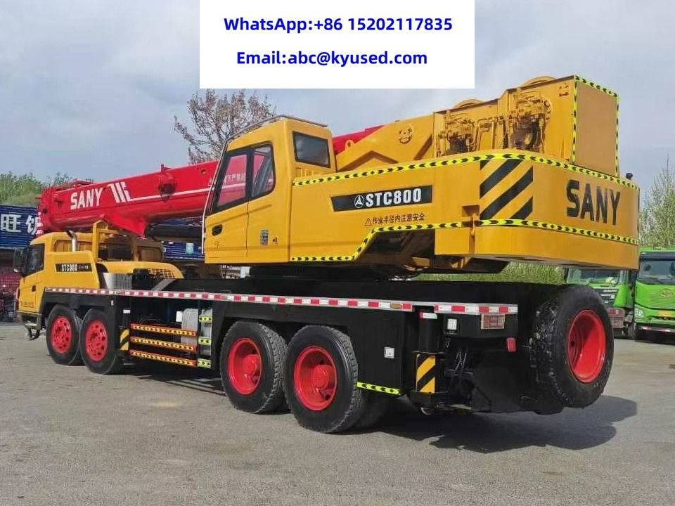 SANY STC800 STC750 STC1000 STC500 STC250 STC130 STC1600 STC1800 - Grua móvel: foto 4 SANY STC800 STC750 STC1000 STC500 STC250 STC130 STC1600 STC1800 - Grua móvel: foto 4