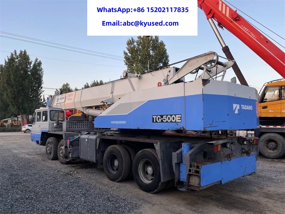 TADANO TG500E TG700E TG1000 TG250E TL250E TL300E 25TON 35TON 50TON 70TON 100TON - Grua móvel: foto 3 TADANO TG500E TG700E TG1000 TG250E TL250E TL300E 25TON 35TON 50TON 70TON 100TON - Grua móvel: foto 3