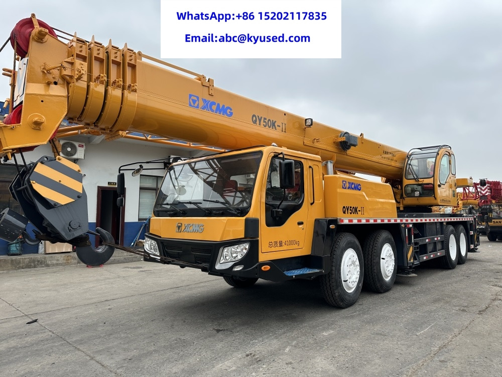 XCMG QY50K-II QY50K-2 QY50K QY70K QY55K QY65K 50TON 70TON 55TON 60TON 65TON - Grua móvel: foto 1 XCMG QY50K-II QY50K-2 QY50K QY70K QY55K QY65K 50TON 70TON 55TON 60TON 65TON - Grua móvel: foto 1