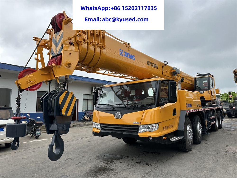 XCMG QY50KA QY50KC XCT50 QY50K QY70KA QY70KC QY70K XCT70 XCT25 QY25K5C 25TON 50TON 30TON 70TON 80TON - Grua móvel: foto 2 XCMG QY50KA QY50KC XCT50 QY50K QY70KA QY70KC QY70K XCT70 XCT25 QY25K5C 25TON 50TON 30TON 70TON 80TON - Grua móvel: foto 2