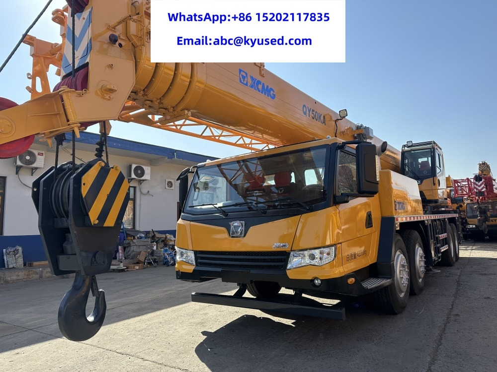 XCMG QY50KA XCT50 QY50KC QY55KC 55TON 50TON 25TON 35TON QY70KC 70TON XCT80 80TON - Grua móvel: foto 1 XCMG QY50KA XCT50 QY50KC QY55KC 55TON 50TON 25TON 35TON QY70KC 70TON XCT80 80TON - Grua móvel: foto 1