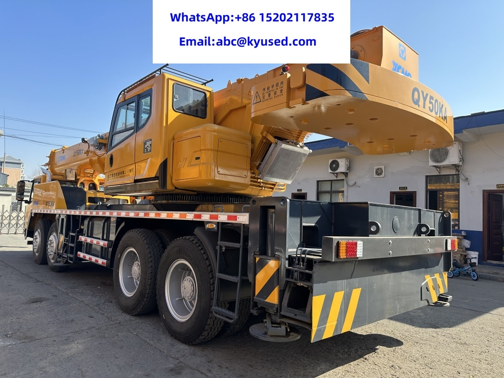 XCMG QY50KA XCT50 QY50KC QY55KC 55TON 50TON 25TON 35TON QY70KC 70TON XCT80 80TON - Grua móvel: foto 2 XCMG QY50KA XCT50 QY50KC QY55KC 55TON 50TON 25TON 35TON QY70KC 70TON XCT80 80TON - Grua móvel: foto 2