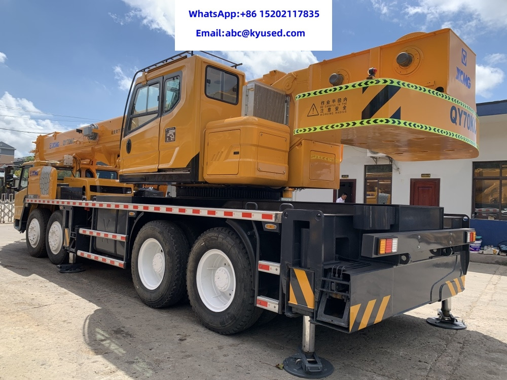 Grua móvel XCMG QY70KC XCT70 QY70KA 70TON 50TON 25TON 80TON: foto 8
