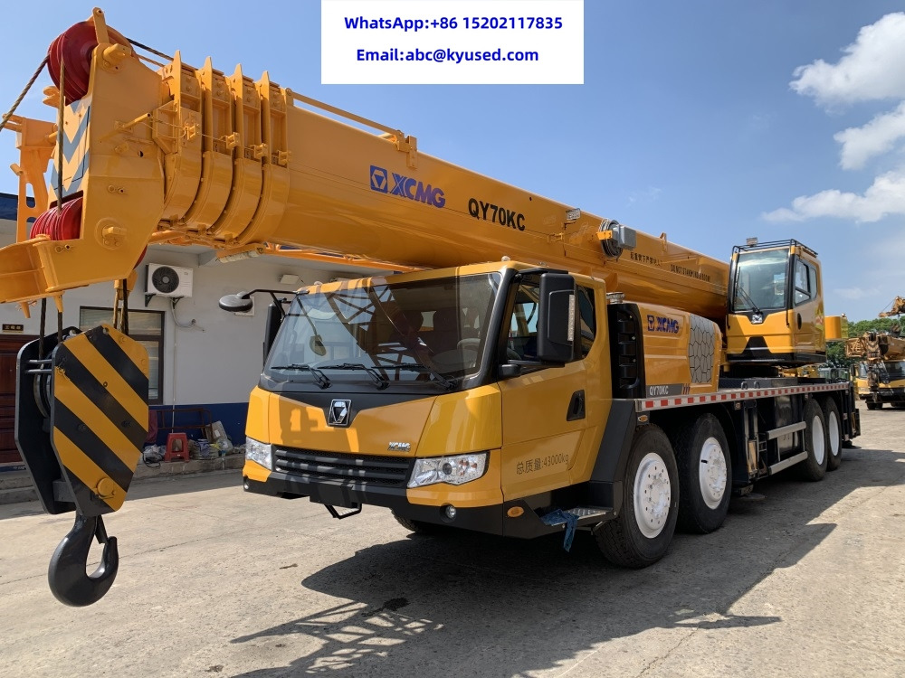XCMG QY70KC XCT70 QY70KA XCT75 QY75K QY50KC 50ton 60ton 70ton 80ton truck mobile crane - Grua móvel: foto 1 XCMG QY70KC XCT70 QY70KA XCT75 QY75K QY50KC 50ton 60ton 70ton 80ton truck mobile crane - Grua móvel: foto 1