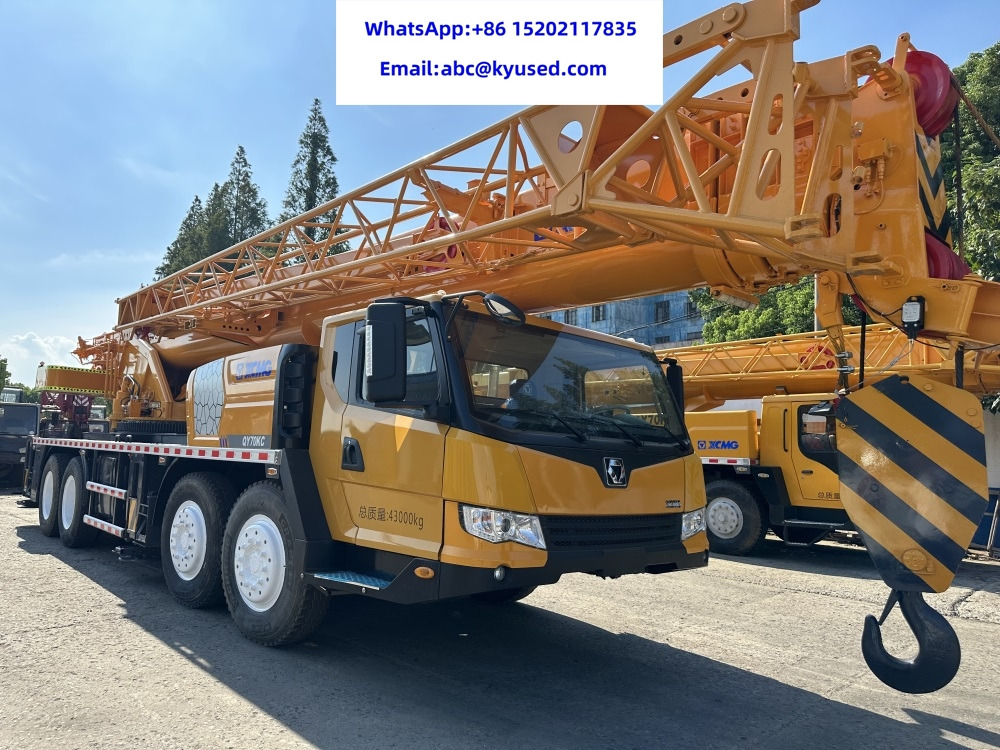 XCMG QY70KC XCT70 QY75K QY50KC XCT50 XCT55 55T 60T 70TON TRUCK CRANE - Grua móvel: foto 2 XCMG QY70KC XCT70 QY75K QY50KC XCT50 XCT55 55T 60T 70TON TRUCK CRANE - Grua móvel: foto 2