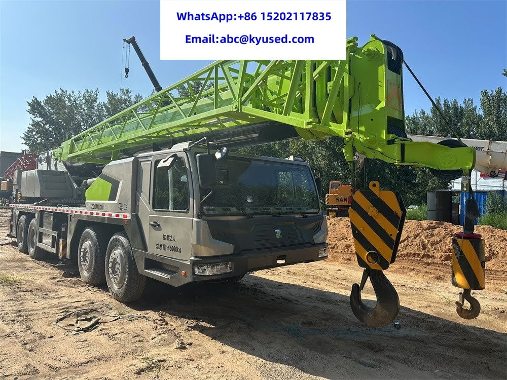 ZOOMLION QY70V ZTC700V QY75V ZTC800V 50TON 70TON 80TON CRANE - Grua móvel: foto 1 ZOOMLION QY70V ZTC700V QY75V ZTC800V 50TON 70TON 80TON CRANE - Grua móvel: foto 1