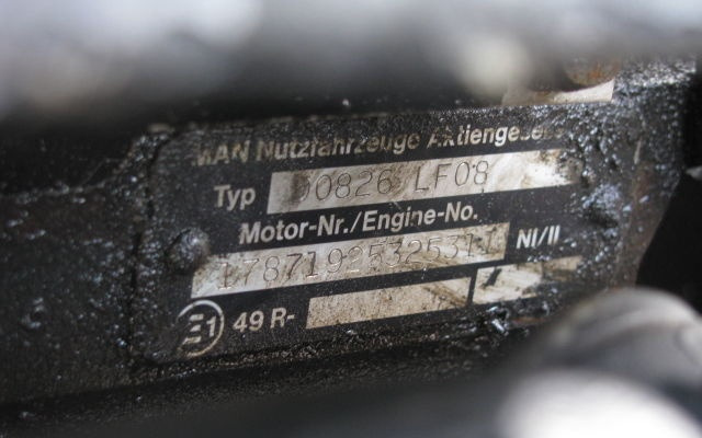 MAN D0826 LF08 MAN L 2000 - Motor para Camião: foto 2 MAN D0826 LF08 MAN L 2000 - Motor para Camião: foto 2