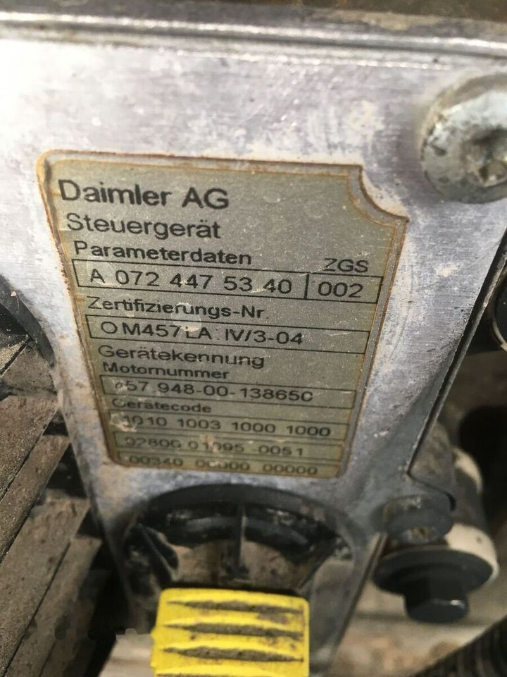 Mercedes-Benz OM457LA.IV/3-04 Mercedes-Benz Axor - Motor para Camião: foto 2 Mercedes-Benz OM457LA.IV/3-04 Mercedes-Benz Axor - Motor para Camião: foto 2