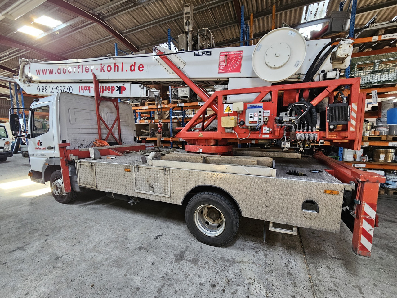 MERCEDES-BENZ Klaas K28-34 Autokran - Camião grua: foto 1 MERCEDES-BENZ Klaas K28-34 Autokran - Camião grua: foto 1