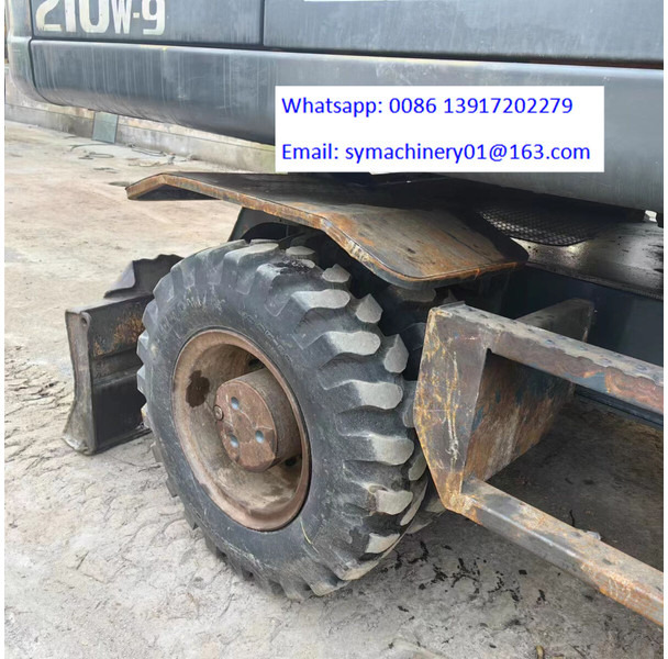 Escavadeira de rodas Hyundai R210W: foto 8