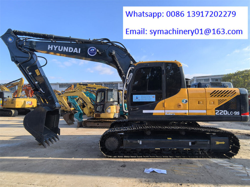 Hyundai R220LC-9S - Escavadora de rastos: foto 1 Hyundai R220LC-9S - Escavadora de rastos: foto 1