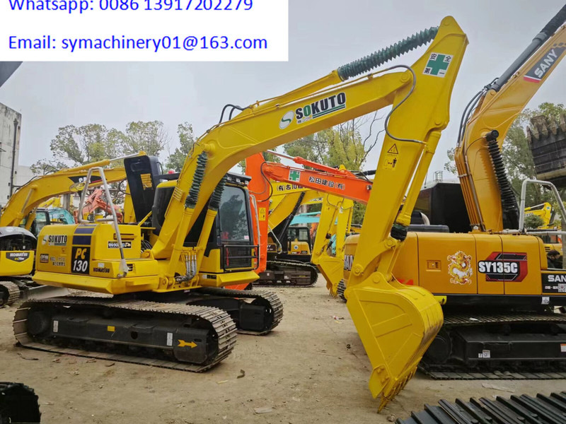 Escavadora de rastos Komatsu PC130: foto 11