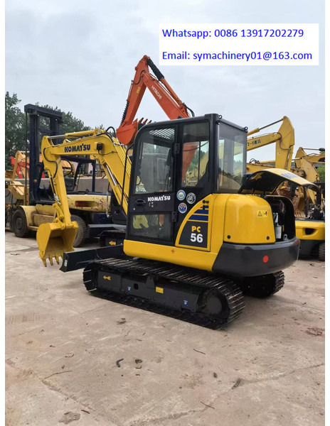 Mini escavadeira Komatsu PC56: foto 1