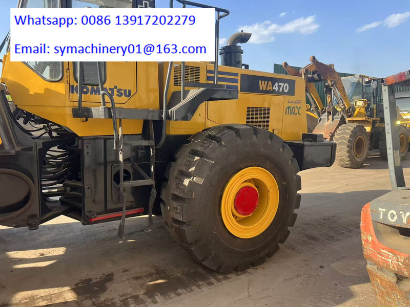 Komatsu WA470 KOMATSU WA470-3 WA470-3 WA380-3 WA380-6 WA320-3 WA320 - Pá carregadora de rodas: foto 2 Komatsu WA470 KOMATSU WA470-3 WA470-3 WA380-3 WA380-6 WA320-3 WA320 - Pá carregadora de rodas: foto 2
