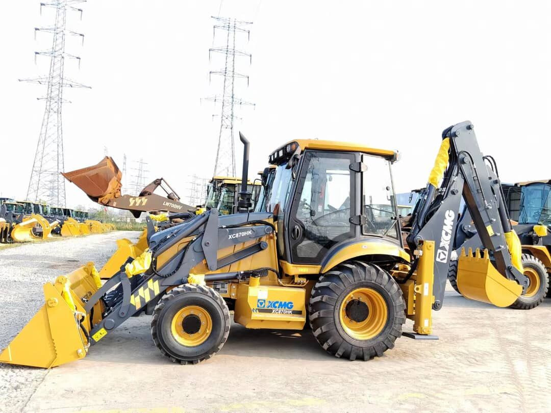 New XCMG XC870HK backhoe loader - Retroescavadeira: foto 1 New XCMG XC870HK backhoe loader - Retroescavadeira: foto 1
