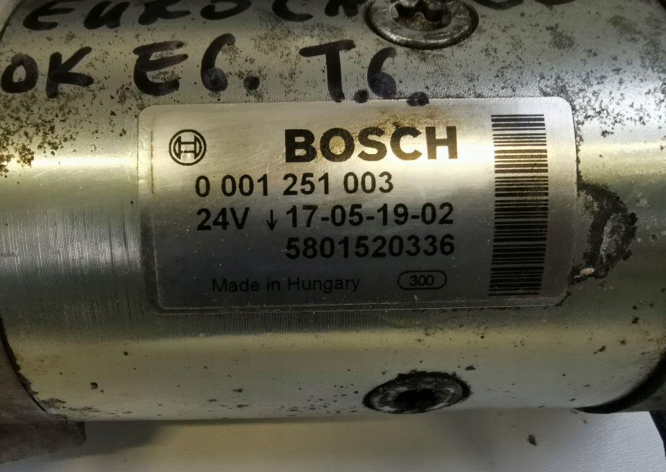 Iveco EUROCARGO OE 5801520336 rozrusznik - Motor de arranque para Camião: foto 2 Iveco EUROCARGO OE 5801520336 rozrusznik - Motor de arranque para Camião: foto 2