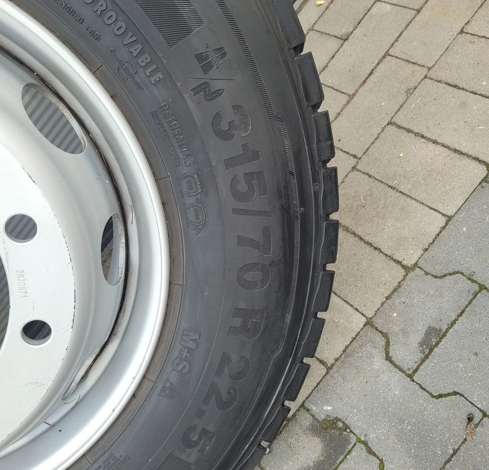 KOŁO CONTINENTAL CONTI HYBRID HD3 315/70R22.5 FELGA 9.00 - Jantes e pneus para Camião: foto 3 KOŁO CONTINENTAL CONTI HYBRID HD3 315/70R22.5 FELGA 9.00 - Jantes e pneus para Camião: foto 3