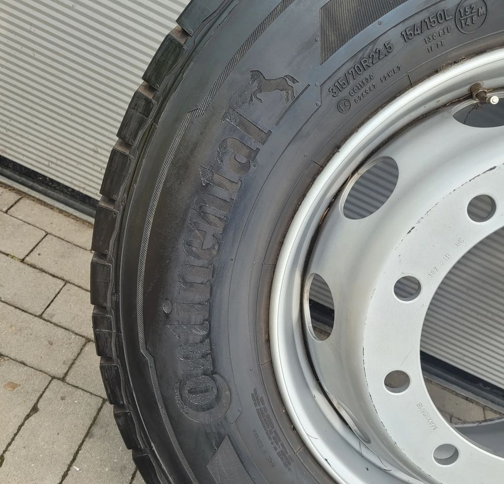 KOŁO CONTINENTAL CONTI HYBRID HD3 315/70R22.5 FELGA 9.00 - Jantes e pneus para Camião: foto 5 KOŁO CONTINENTAL CONTI HYBRID HD3 315/70R22.5 FELGA 9.00 - Jantes e pneus para Camião: foto 5
