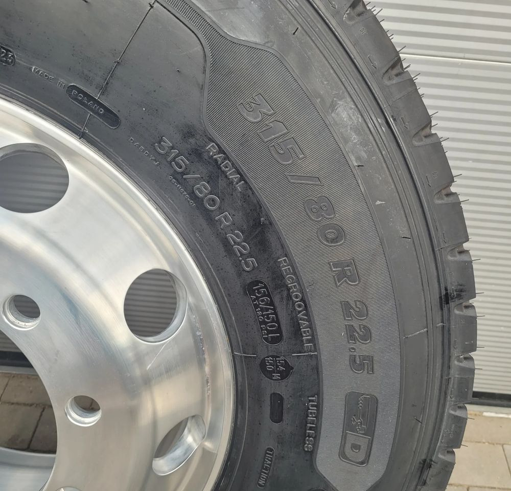 KOŁO NOWE ALCOA 9.00 MICHELIN X LINE 315/80R22.5 CHWALIM116 - Jantes e pneus para Camião: foto 2 KOŁO NOWE ALCOA 9.00 MICHELIN X LINE 315/80R22.5 CHWALIM116 - Jantes e pneus para Camião: foto 2