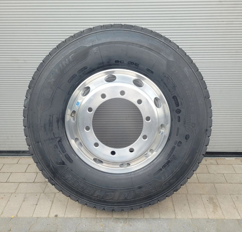 KOŁO NOWE ALCOA 9.00 MICHELIN X LINE 315/80R22.5 CHWALIM116 - Jantes e pneus para Camião: foto 1 KOŁO NOWE ALCOA 9.00 MICHELIN X LINE 315/80R22.5 CHWALIM116 - Jantes e pneus para Camião: foto 1