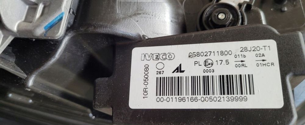 LAMPA FULL LED IVECO DAILY Lh. ORYGINAŁ 5802711800 - Farol dianteira para Veículo comercial: foto 4 LAMPA FULL LED IVECO DAILY Lh. ORYGINAŁ 5802711800 - Farol dianteira para Veículo comercial: foto 4