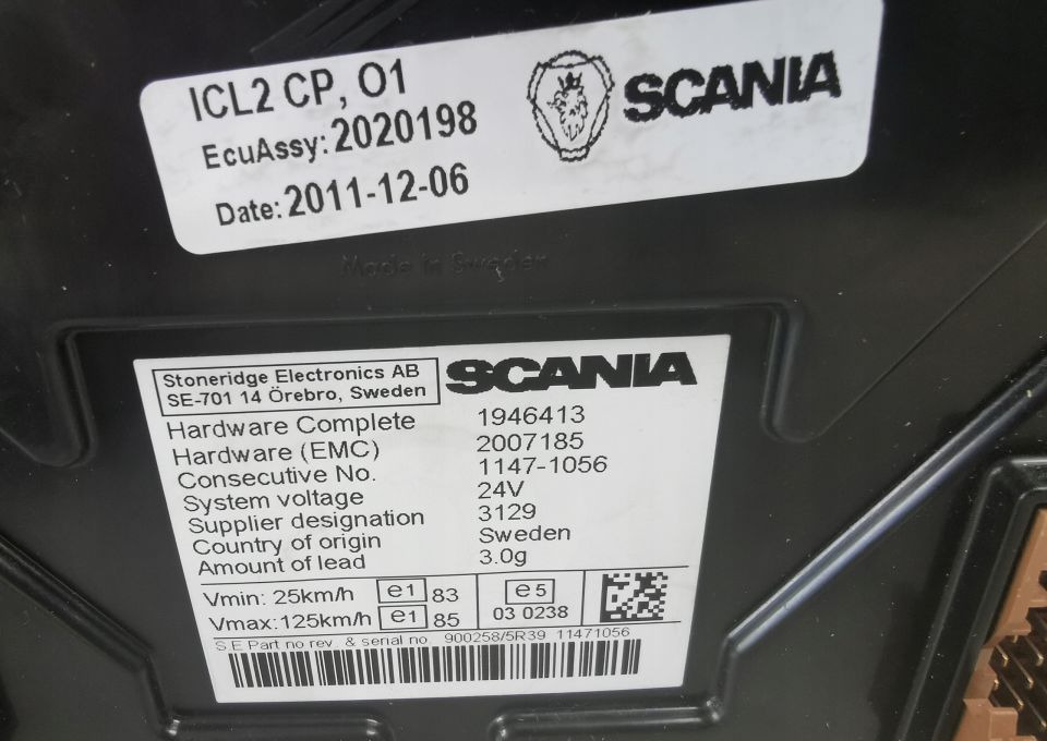 LICZNIK SCANIA R XPI 1946413 - Painel de instrumentos para Camião: foto 2 LICZNIK SCANIA R XPI 1946413 - Painel de instrumentos para Camião: foto 2