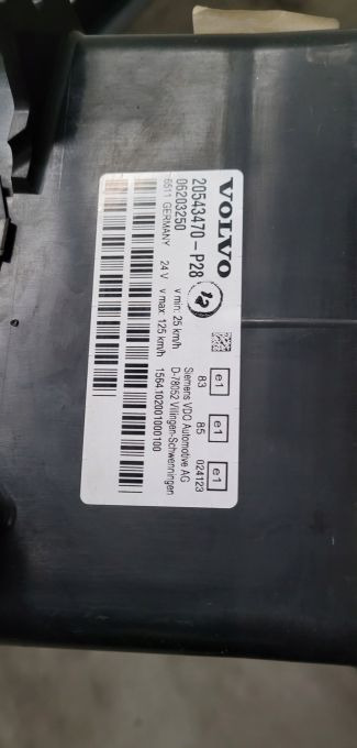 LICZNIK VOLVO FH FM 20543470 - Painel de instrumentos para Camião: foto 2 LICZNIK VOLVO FH FM 20543470 - Painel de instrumentos para Camião: foto 2