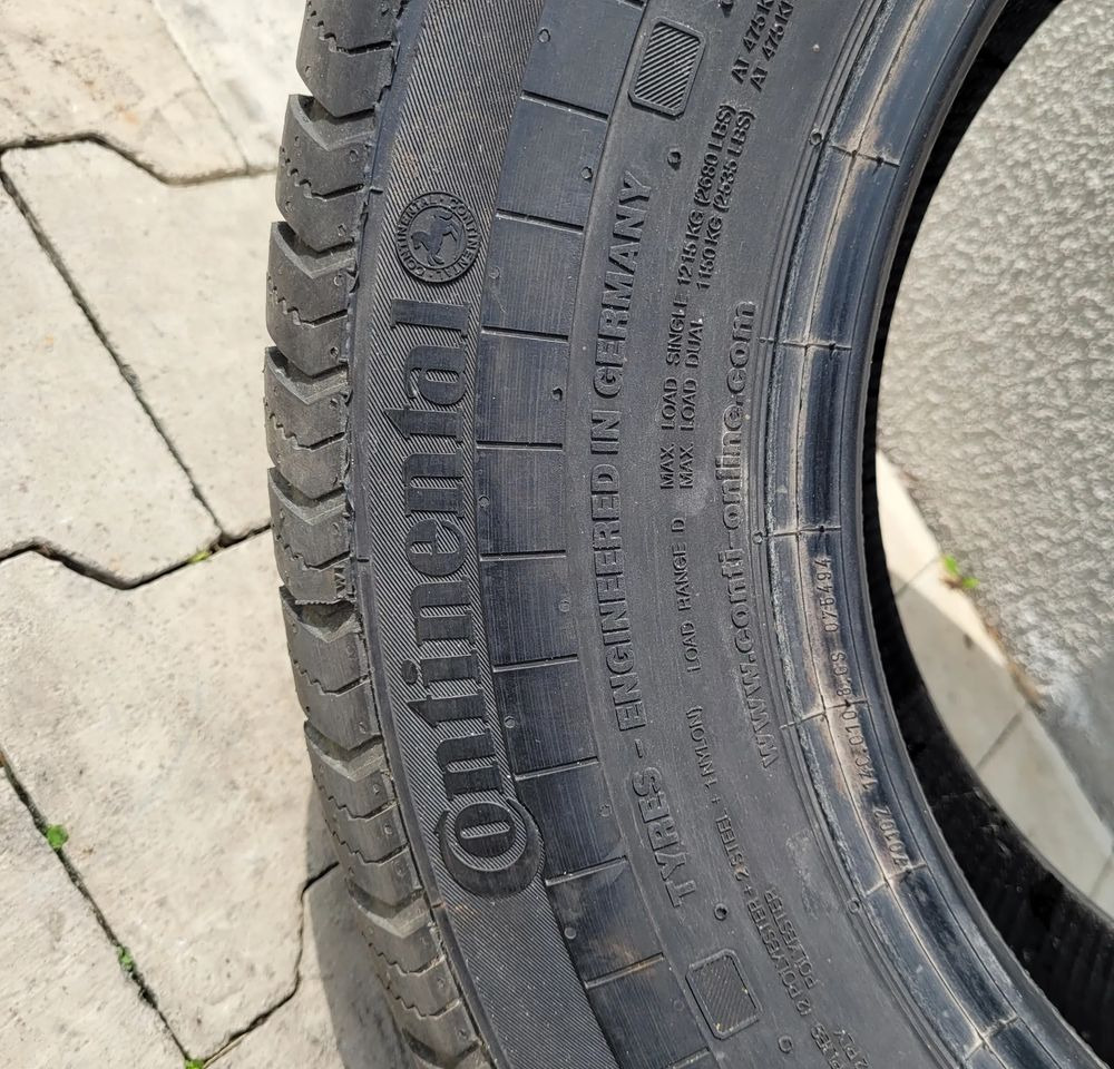 OPONA 235/65R16C CONTINENTAL SPRINTER CRAFTER - Pneu: foto 2 OPONA 235/65R16C CONTINENTAL SPRINTER CRAFTER - Pneu: foto 2
