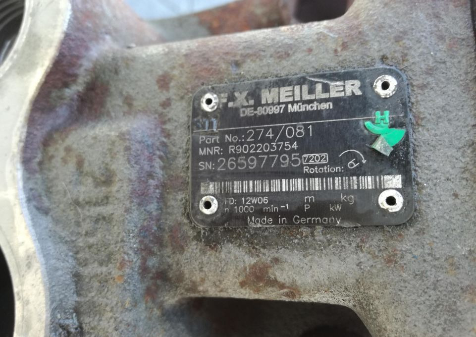 POMPA HYDRAULICZNA F.X. MEILLER 274/081 - Bomba hidráulica para Camião: foto 2 POMPA HYDRAULICZNA F.X. MEILLER 274/081 - Bomba hidráulica para Camião: foto 2