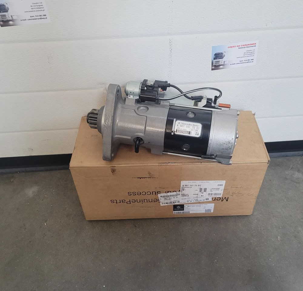 ROZRUSZNIK MERCEDES ACTROS MP5 A0071517501 NOWY ORYGINAŁ CHWALIM116 - Motor de arranque para Camião: foto 1 ROZRUSZNIK MERCEDES ACTROS MP5 A0071517501 NOWY ORYGINAŁ CHWALIM116 - Motor de arranque para Camião: foto 1