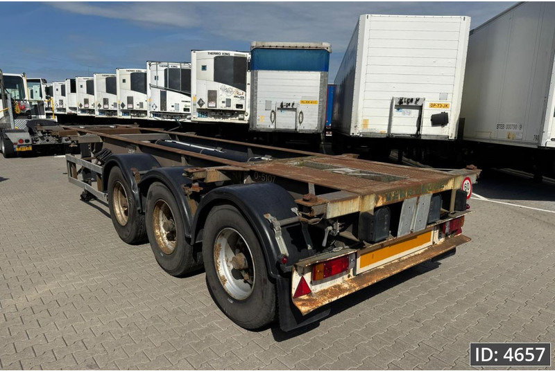 DESOT 3AT / 20-30 ft / BPW - Semi-reboque transportador de contêineres/ Caixa móvel: foto 2 DESOT 3AT / 20-30 ft / BPW - Semi-reboque transportador de contêineres/ Caixa móvel: foto 2