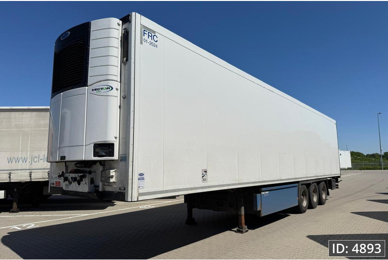 Krone SD / Carrier Vector 1550 / Palletbox / BPW Drum - Semi-reboque frigorífico: foto 1 Krone SD / Carrier Vector 1550 / Palletbox / BPW Drum - Semi-reboque frigorífico: foto 1