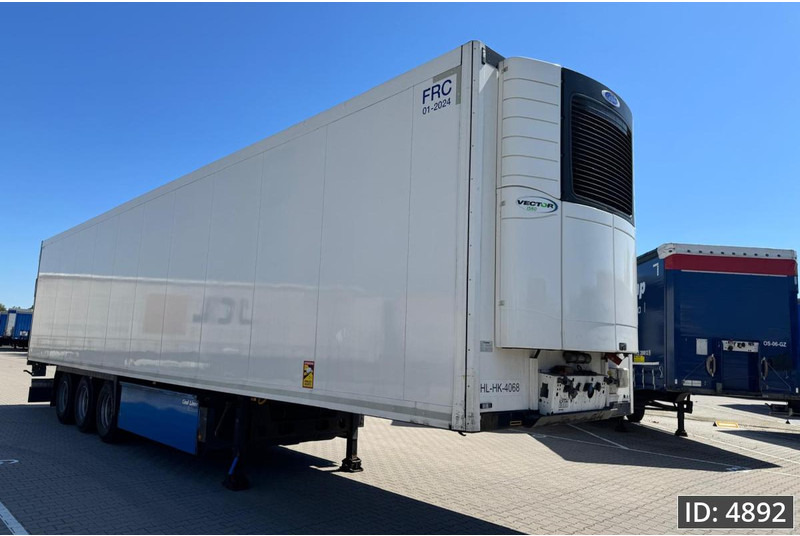 Krone SD / Carrier Vector 1550 / Palletbox / BPW Drum - Semi-reboque frigorífico: foto 4 Krone SD / Carrier Vector 1550 / Palletbox / BPW Drum - Semi-reboque frigorífico: foto 4