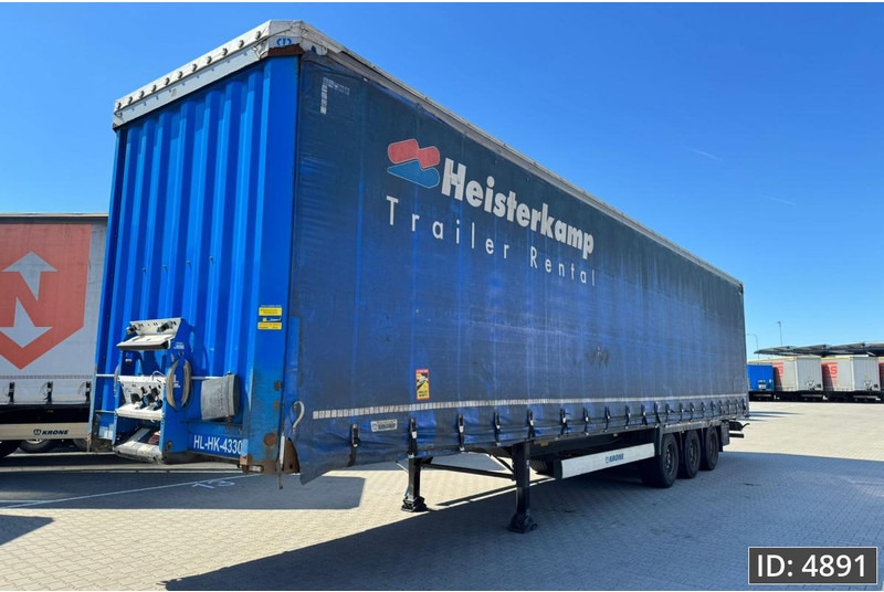 Krone SD Mega / BPW Disk - Semi-reboque de lona: foto 1 Krone SD Mega / BPW Disk - Semi-reboque de lona: foto 1