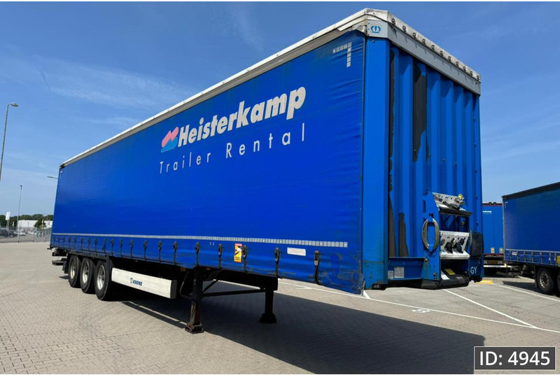 Krone SD / Sideboards / Drum brakes / DHOLLANDIA 2000KG - Semi-reboque de lona: foto 5 Krone SD / Sideboards / Drum brakes / DHOLLANDIA 2000KG - Semi-reboque de lona: foto 5