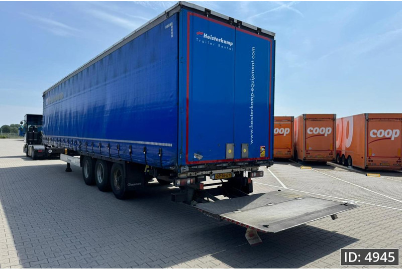 Krone SD / Sideboards / Drum brakes / DHOLLANDIA 2000KG - Semi-reboque de lona: foto 3 Krone SD / Sideboards / Drum brakes / DHOLLANDIA 2000KG - Semi-reboque de lona: foto 3