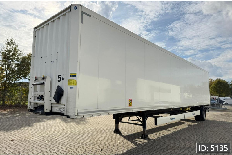 Krone SEK / Steering axle / More available - Semi-reboque furgão: foto 1 Krone SEK / Steering axle / More available - Semi-reboque furgão: foto 1