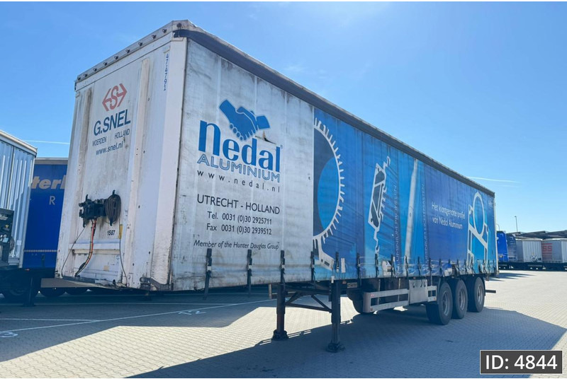 Pacton B3-001 / BPW Drum / Hard wooden floor - Semi-reboque de lona: foto 1 Pacton B3-001 / BPW Drum / Hard wooden floor - Semi-reboque de lona: foto 1