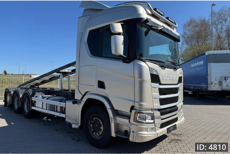 Scania R540 Topline, Euro 6, / 8x4 / BDF / Lift axle / frame 7.4 m - Camião transportador de contêineres/ Caixa móvel: foto 4 Scania R540 Topline, Euro 6, / 8x4 / BDF / Lift axle / frame 7.4 m - Camião transportador de contêineres/ Caixa móvel: foto 4